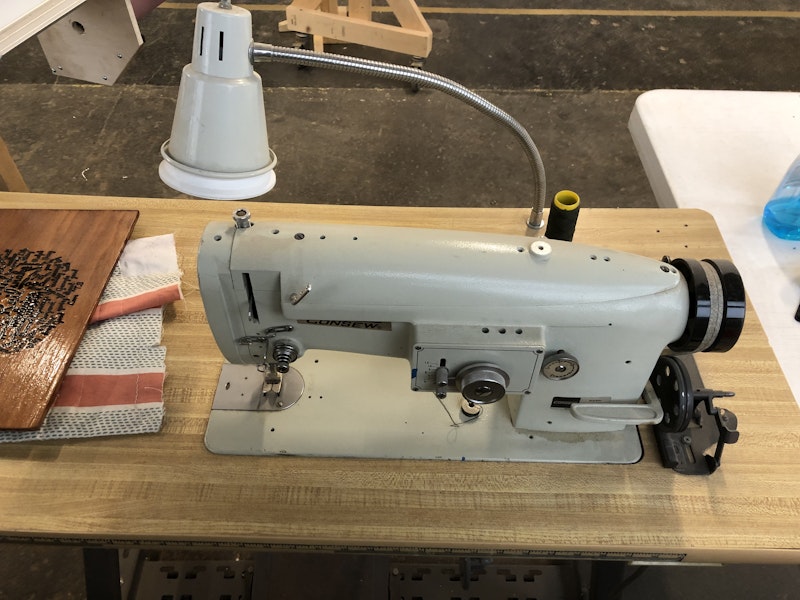 Photo of Industrial Sewing Machine