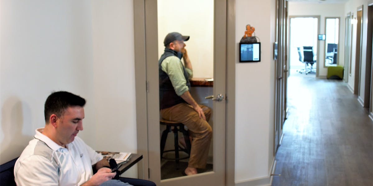 Photo of Phone Booth 9 (32N- 1st one by couch)
