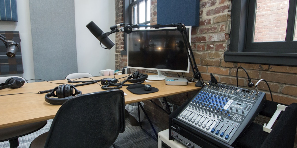 Photo of Podcast Studio