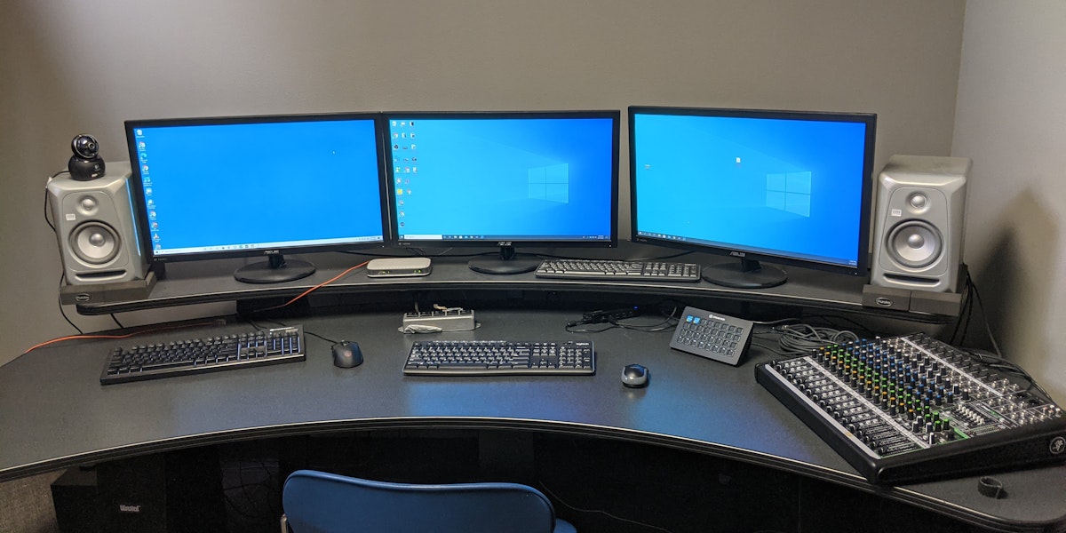 Photo of Control Room for Broadcasting / Livestreaming