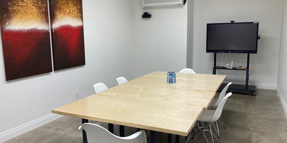 Photo of "THE HONEYCOMB" Meeting Space HOURLY: (min 2 hours req'd) - seats 12