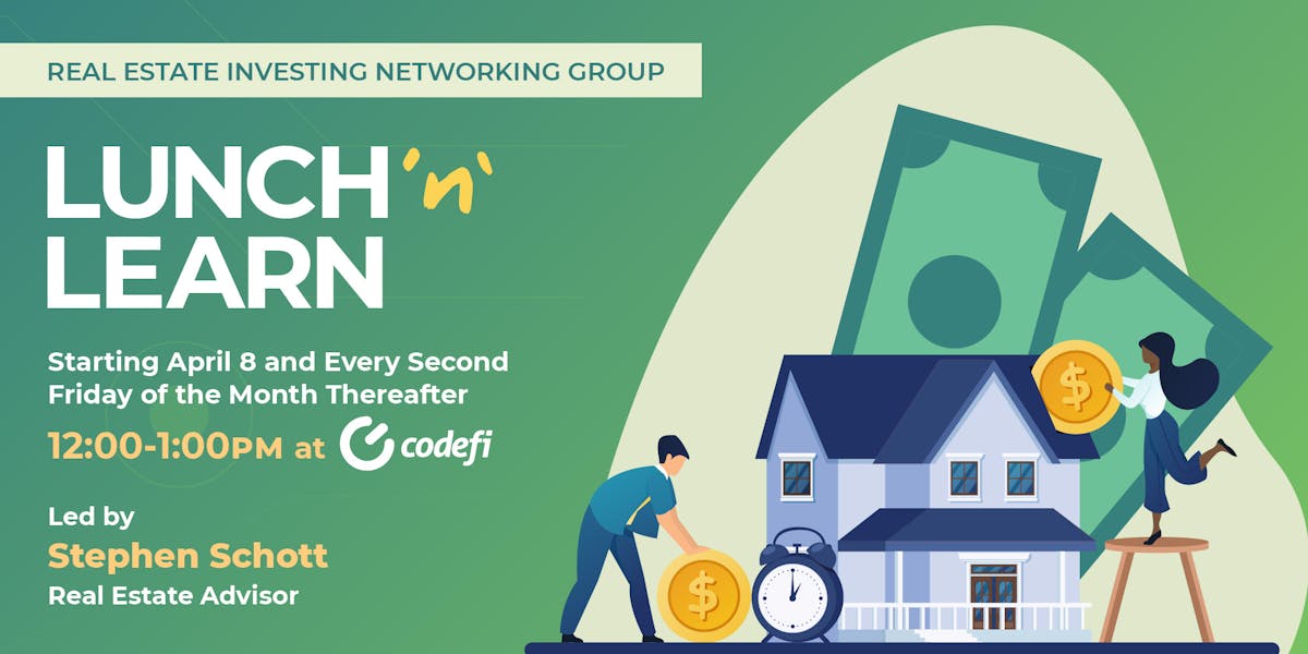 Lunch + Learn Real Estate Networking Group Events Codefi