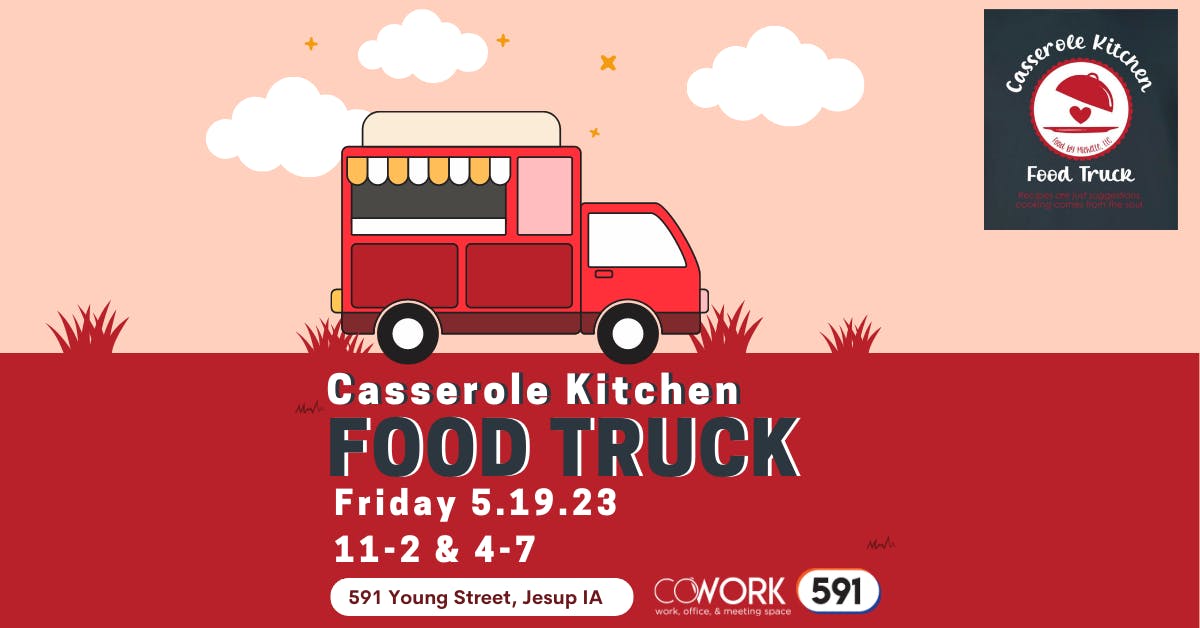 Casserole Kitchen Food Truck Events CoWork591