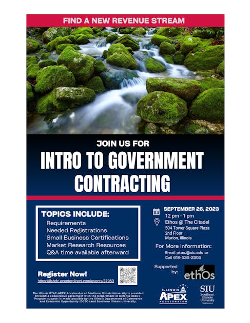 Introduction to Government Contracting Events EThOs The Citadel