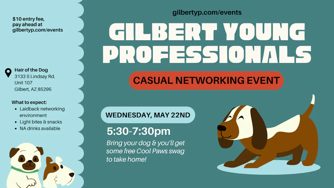 Gilbert Young Professionals: Casual Networking Event at Hair of The Dog ...