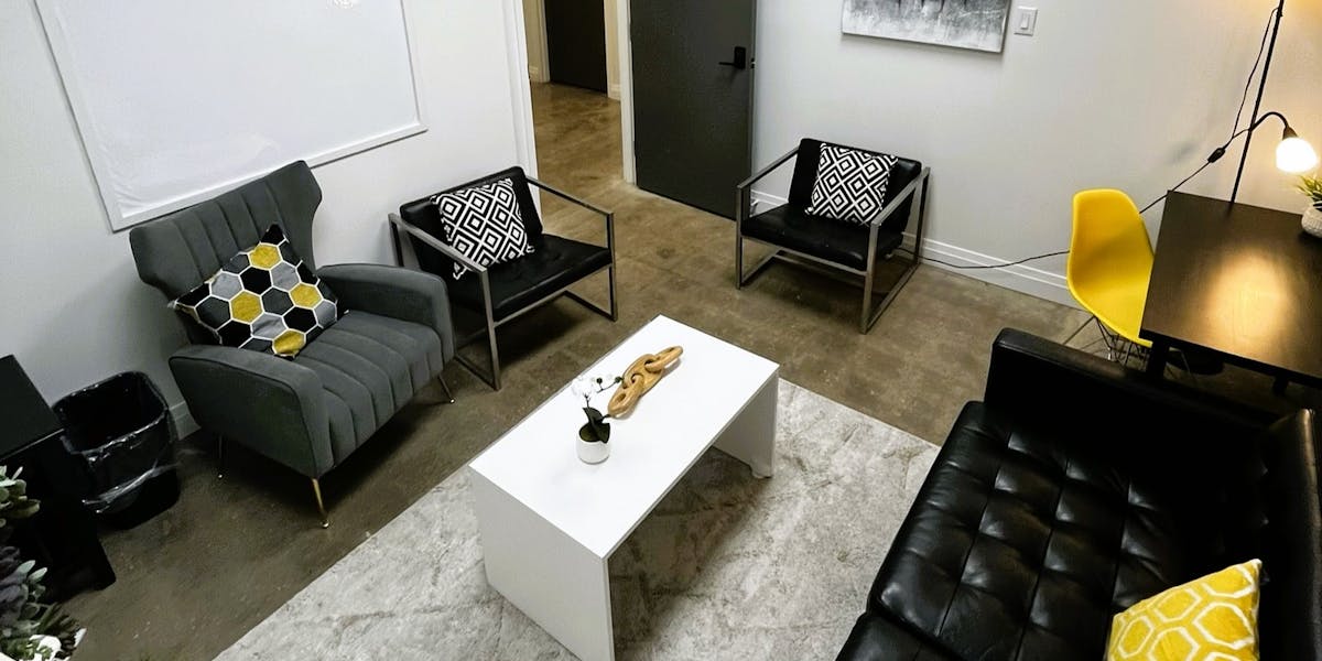 Photo of "WELLNESS SUITE" / On Demand Office #12C - HOURLY: (min 2 hours req'd) - seats 1-4