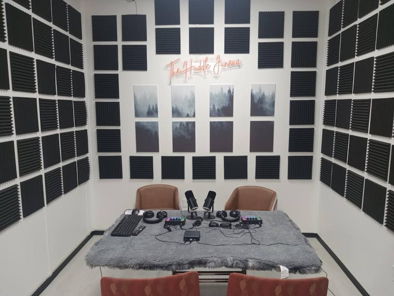 Photo of Now Available - Podcast Room