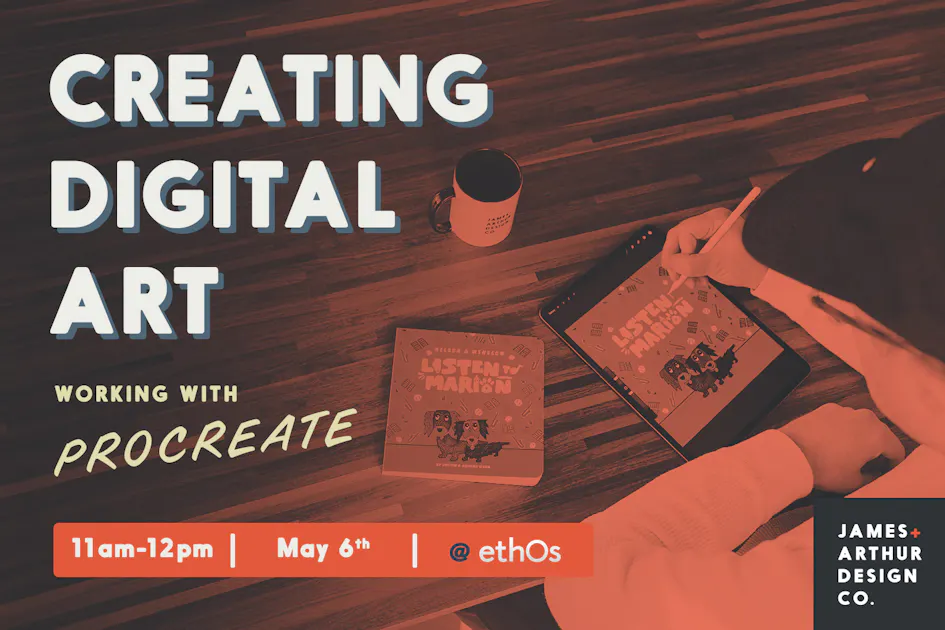 Creating Digital Art: Working with Procreate Workshop | Events | EThOs ...