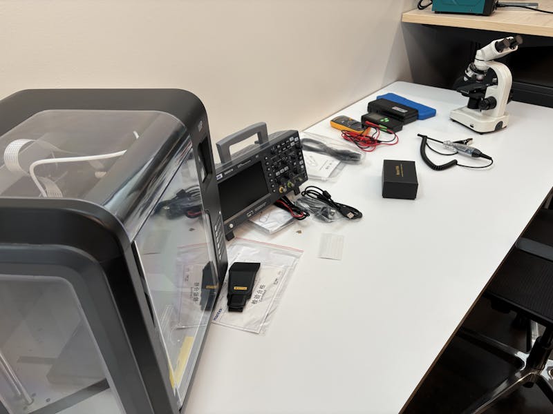 Photo of Electronics Test Bench