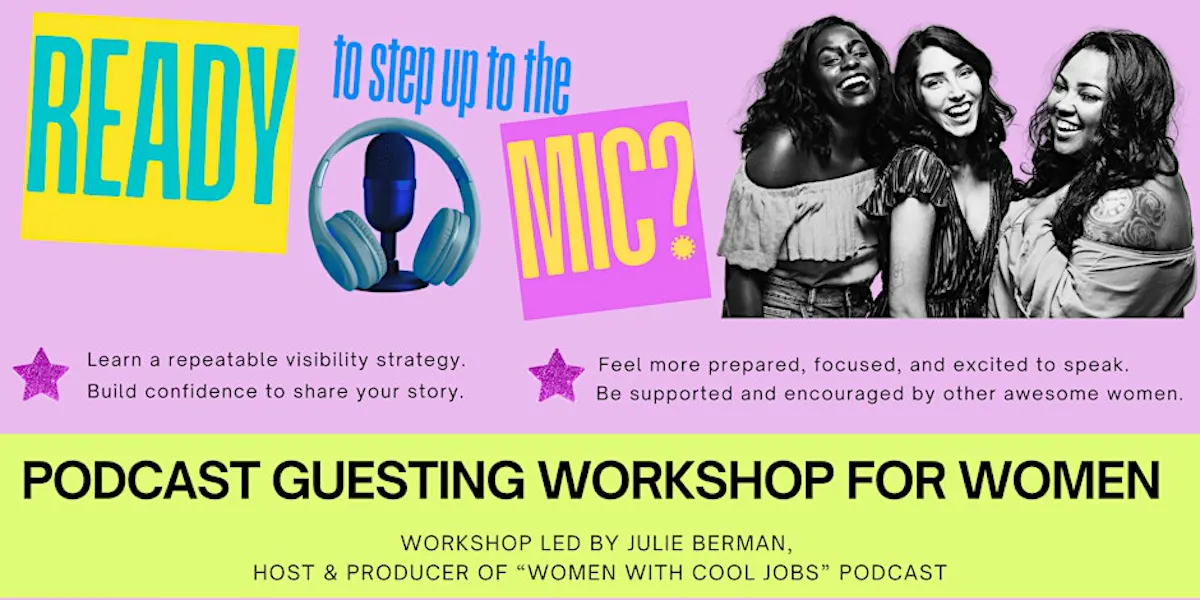 Podcast Guesting Workshop for Women | Events | Thrive Coworking for Women