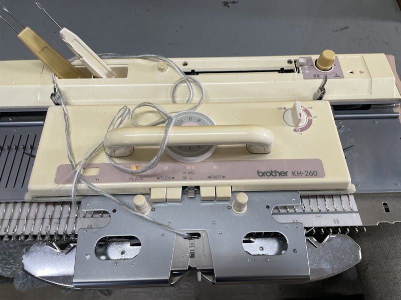 Photo of Brother KH-260 Knitting Machine